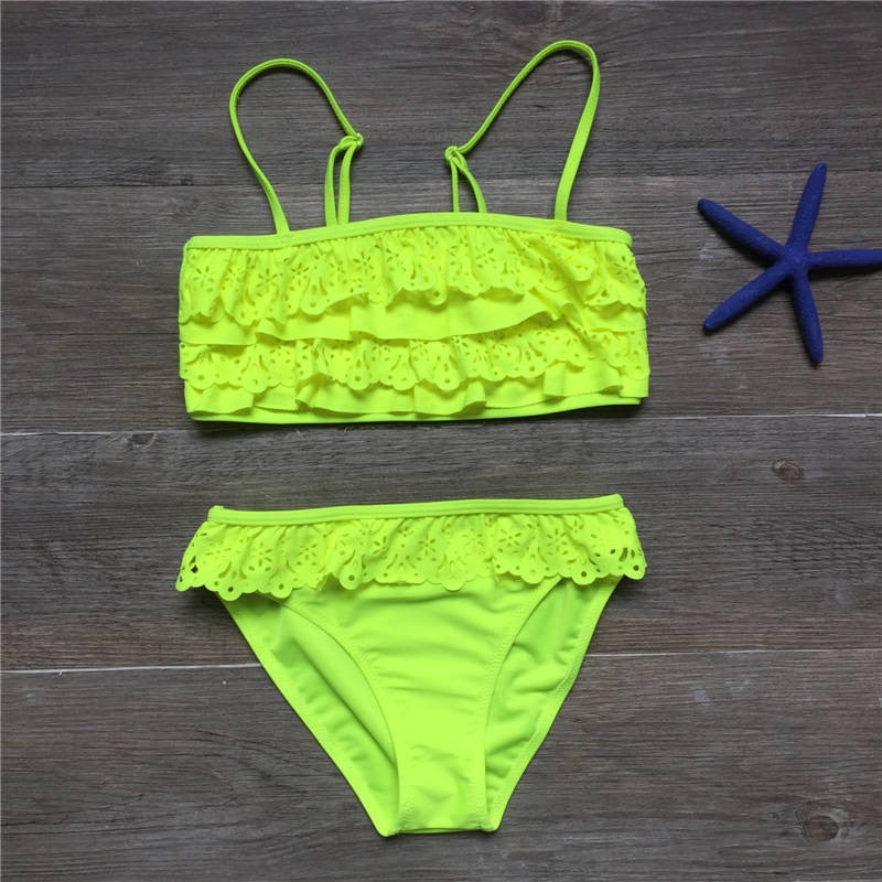 Badeanzug Bikini für 7- 16 Jährige Mädchen