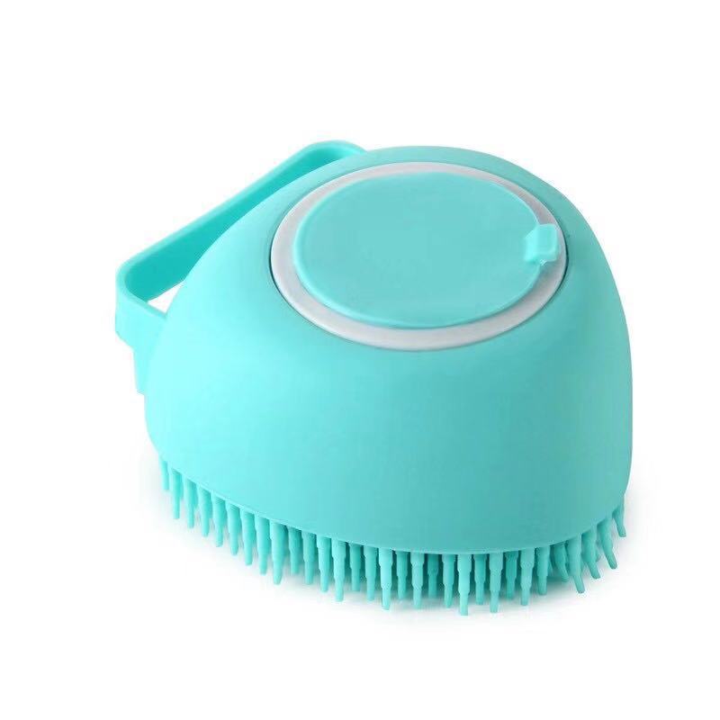 Badebürste mit Shampoospender für Hunde & Katzen