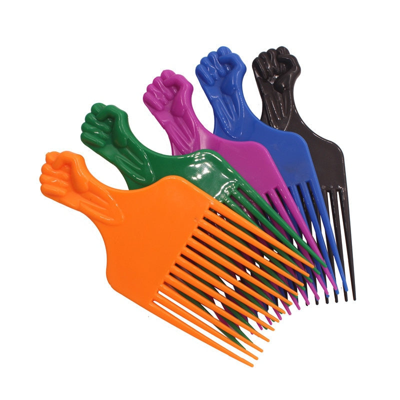 1 Stück breite Zähne Pinsel Pick Kamm, Gabel Haarbürste, Afro Kamm, Haar Pick Kamm