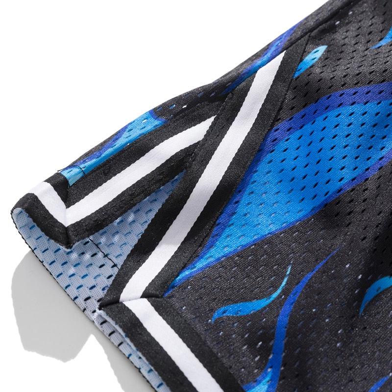 Basketball-Shorts für Herren, atmungsaktiv, Cartoons, Comics, Baggy-Shorts