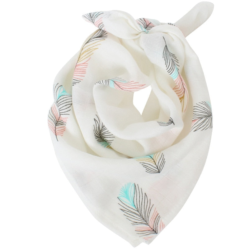 70% Bambus + 30% Baumwolle Lätzchen Baby Absorbierende Dreieckstuch