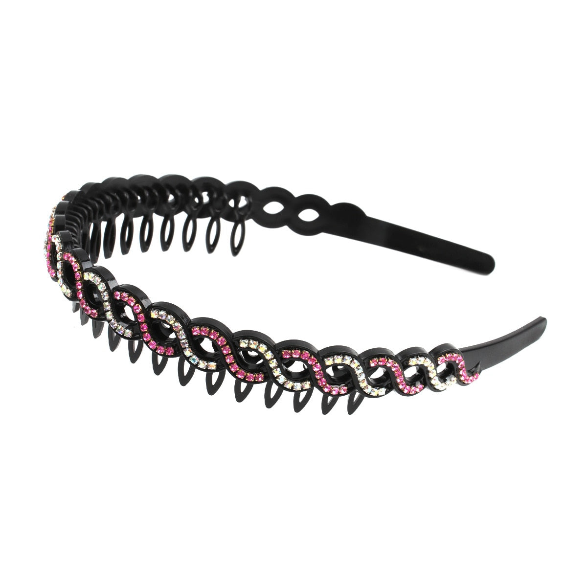 Mode Perle Nicht-Slip Strass elastische Haarbänder, Haarzubehör, Kopfschmuck
