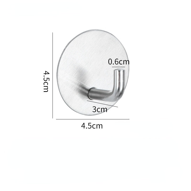 1PC Edelstahl Handtuchhalter, Küche / Badezimmer Zubehör, Handtuchhalter Bad zum hängen an der Wand