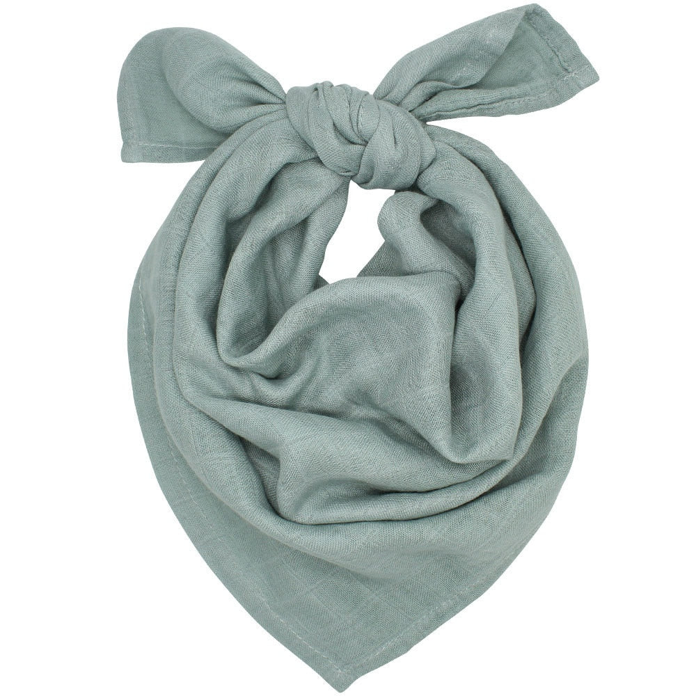70% Bambus + 30% Baumwolle Lätzchen Baby Absorbierende Dreieckstuch