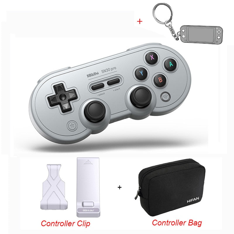 8Bitdo SN30 Pro Gamepad für Nintend Switch MacOS Android Controller, Wireless Bluetooth Controller Joystick für NS Switch