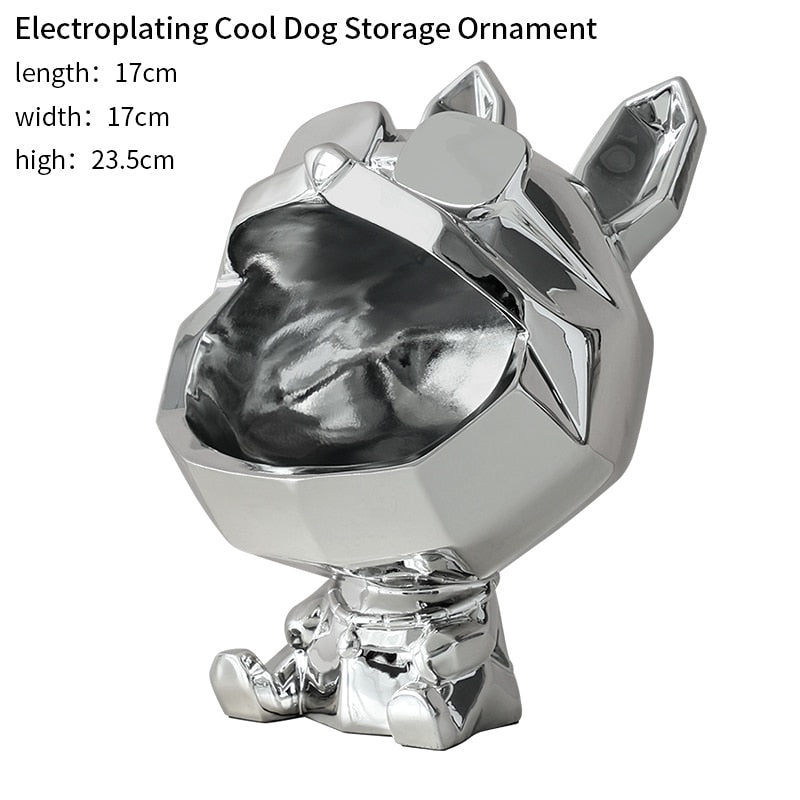 Coole Hundefigur Großmaul, Hund Aufbewahrungsbox Heimdekoration