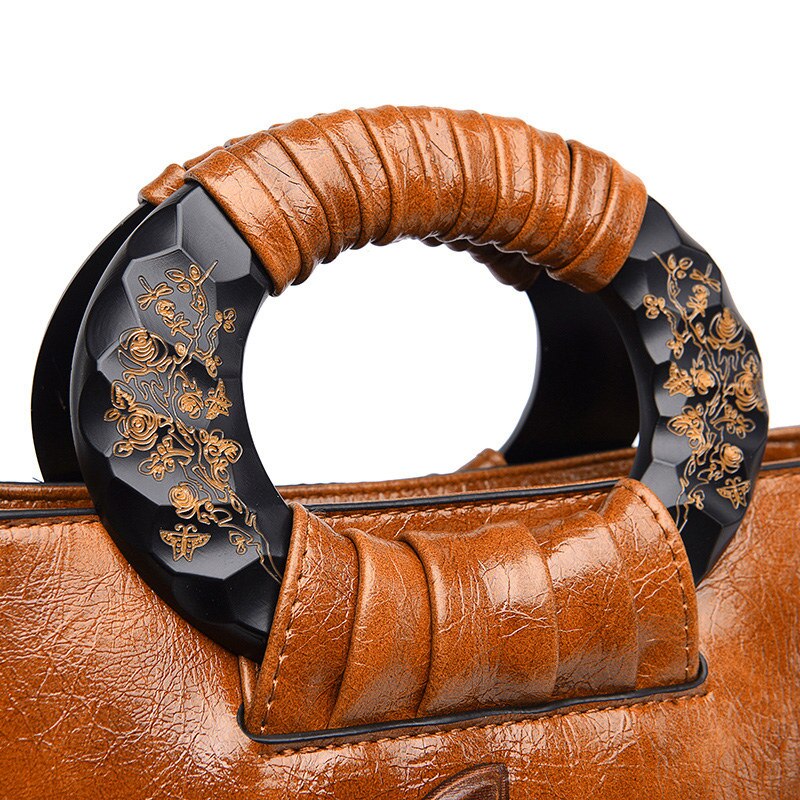 Damen Luxushandtaschen, designer Taschen aus echtem Leder