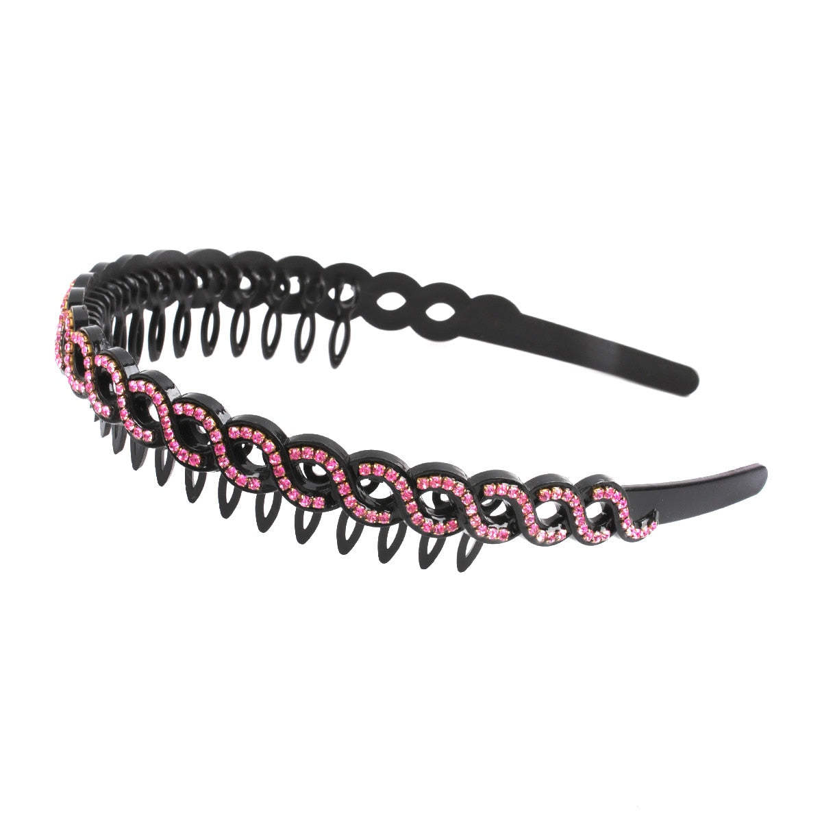Mode Perle Nicht-Slip Strass elastische Haarbänder, Haarzubehör, Kopfschmuck