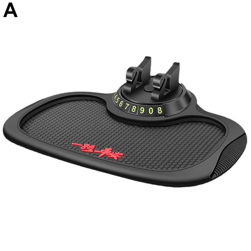 4-in-1-Auto-Anti-Rutsch-Matte, Silikon-Armaturenbrett, klebrige Telefonhalter, Anti-Rutsch Telefon Pad