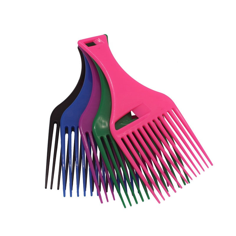 1 Stück breite Zähne Pinsel Pick Kamm, Gabel Haarbürste, Afro Kamm, Haar Pick Kamm