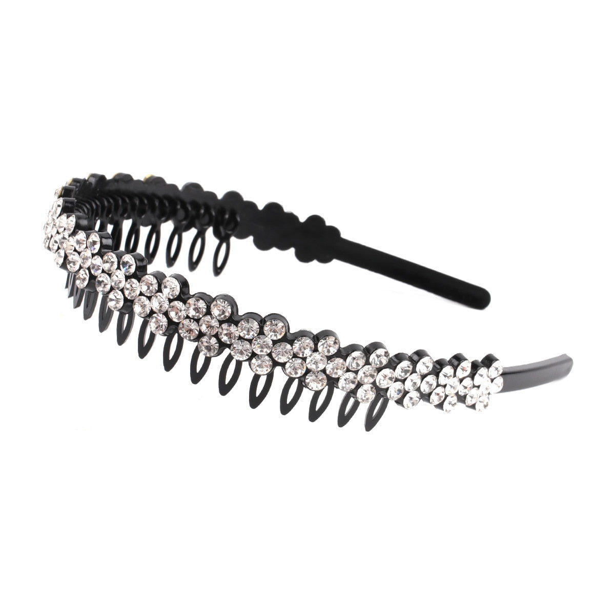 Mode Perle Nicht-Slip Strass elastische Haarbänder, Haarzubehör, Kopfschmuck