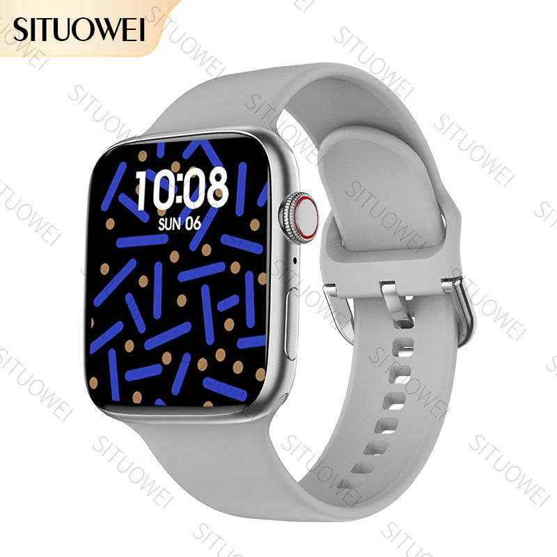 2022 NFC Smart Watch Männer Frauen Smartwatch Tür Zugang Unlock benutzerdefinierte Watch Face, Bluetooth Call Wireless Charging Fitness-Armband