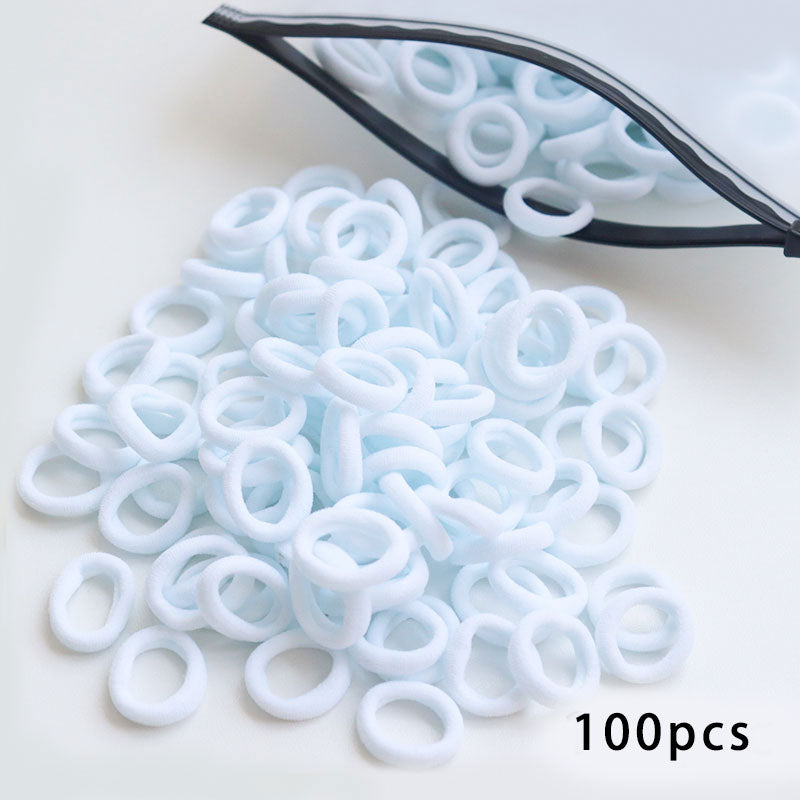 50/100pcs Kinder elastische Haarbänder, Baby Haar Zubehör