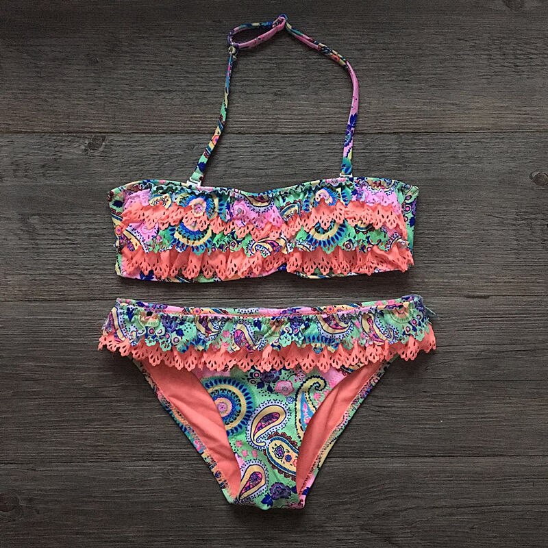 Badeanzug Bikini für 7- 16 Jährige Mädchen