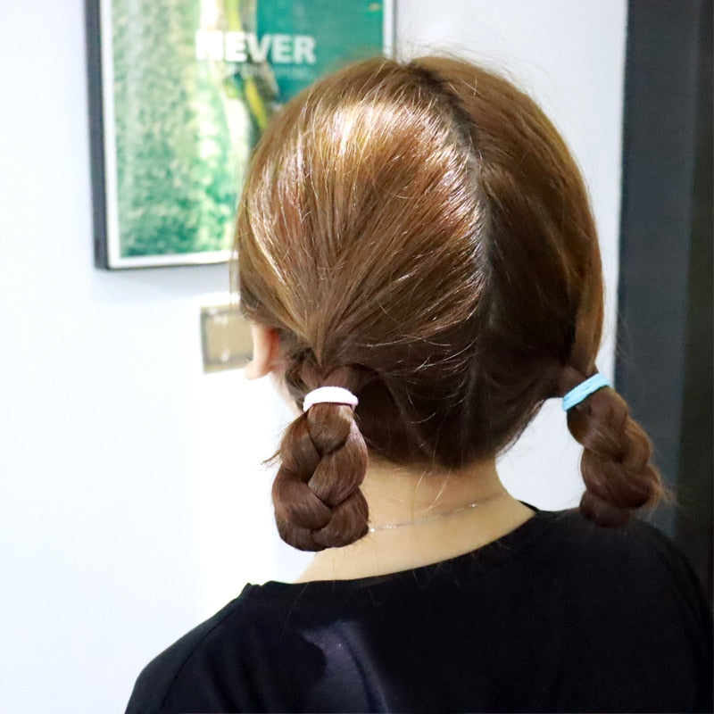 50/100pcs Kinder elastische Haarbänder, Baby Haar Zubehör