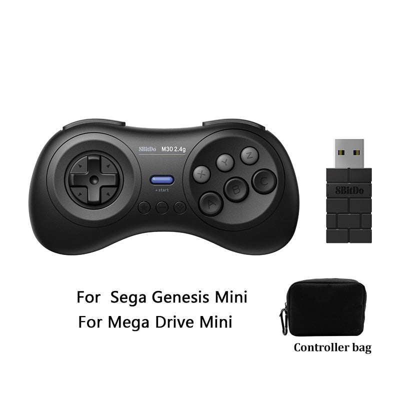 8BitDo M30 2.4G Wireless Gamepad controller für Sega Genesis/Gega, Genesis Mini und Mega Drive/Mini