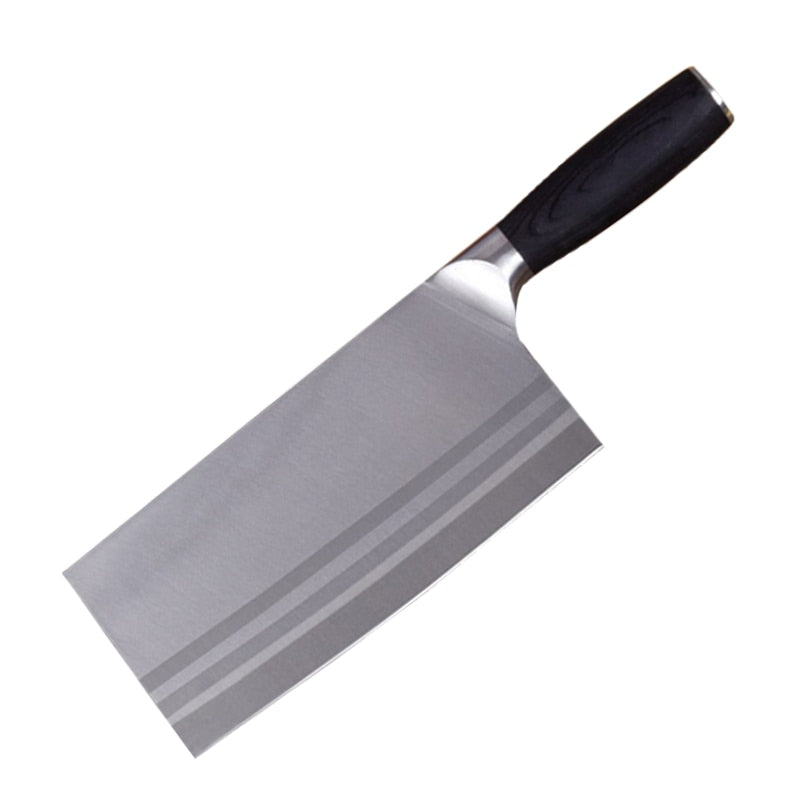 Edelstahl Küchenmesser Fleischerbeil 8 Zoll