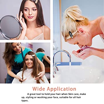 1 stück einfache Wild Leopard Nahtlose Haarspange, Acetat Blatt Keine Biegung, Haarnadeln / Haarstyling-werkzeug