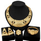 Mode Damen Halskette Schmuck-Set, Vergoldeter Anhänger