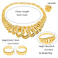 Mode Damen Halskette Schmuck-Set, Vergoldeter Anhänger