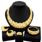 Mode Damen Halskette Schmuck-Set, Vergoldeter Anhänger