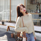 Yogodlns New Luxury Handbag Women Stitching Wild Messenger Bags Designer Brand Plaid Shoulder Bag Female Ladies Totes