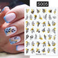 3D Nagelaufkleber, love Aufkleber, Gesicht Muster, Valentinstag Nail art Dekoration, Liebesherz