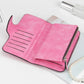 2023 Women Wallets Fashion Long PU Leather Top Quality Card Holder Classic Female Purse  Zipper  Wallet For Women