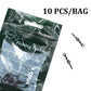 10PCS Boilie-Schraube mit Mirco-Ringwirbel für Ronnie Rig, D-Rig und Chod Rig, Terminal Tackle Köderhalter