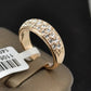 Klassische Damen Ring mit Rose Gold Farbe