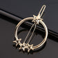 Damen Metall Haar Clip, Goldene Geometrische Haarnadel, Haarspange
