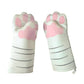 Ofenhandschuhe mit Cartoon-Motiv, 3D-Katzenpfoten, hitzebeständig, rutschfest, Backhandschuhe, lange Baumwoll-Küchen- und Mikrowellen-Isolierhandschuhe
