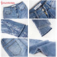 Stickerei Stretching Flare Damen Jeans, elastische Schlaghosen große Größe