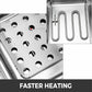 VEVOR 12L - 20L elektrische Fritteusen mit zwei Tanks für Zuhause, Fast-Food-Restaurants oder Camping