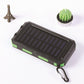 20000 mAh Power Bank, Wasserdichte Solar Power Externe Batterie, Schnelles Handyladegerät für Samsung, iPhone, Xiaomi