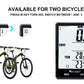 Fahrradcomputer, kabellos, kabelgebunden, wasserdicht, digitaler Fahrrad-Tachometer, Kilometerzähler mit Hintergrundbeleuchtung, Fahrrad-Stoppuhr