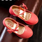 2024 New Girls Leather Shoes Autumn Bowtie Sandals 2019 New Children Shoes High Heels Princess Sweet Sandals For Girls