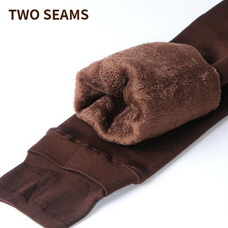 8 Farben S-XL Winter-Kaschmir-Leggings für Damen, warm, große Größe, Kunstsamt, gestrickt, dick, schlank, superelastisch