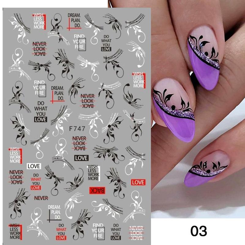 3D Nagelaufkleber, love Aufkleber, Gesicht Muster, Valentinstag Nail art Dekoration, Liebesherz