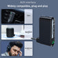 Baseus Aux Auto Wireless Audio Receiver, Auto Bluetooth 5.0 Car Kit Adapter Freisprecheinrichtung Lautsprecher Mit Mikrofon