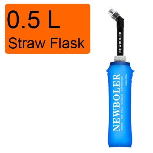 250 ml 500 ml Soft Flask, zusammenklappbare Wasserflasche, TPU-frei, zum Laufen, Trinkrucksack, Hüfttasche, Weste, SD09, SD10