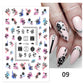 3D Nagelaufkleber, love Aufkleber, Gesicht Muster, Valentinstag Nail art Dekoration, Liebesherz