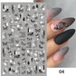 3D Nagelaufkleber, love Aufkleber, Gesicht Muster, Valentinstag Nail art Dekoration, Liebesherz