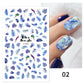 3D Nagelaufkleber, love Aufkleber, Gesicht Muster, Valentinstag Nail art Dekoration, Liebesherz