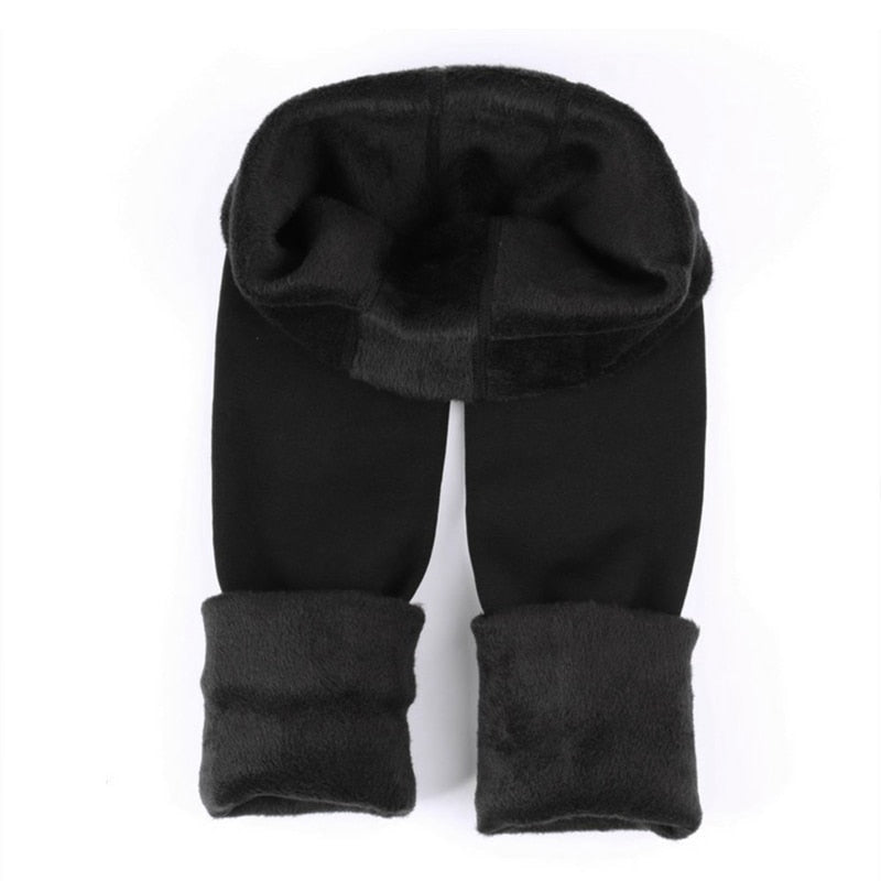 8 Farben S-XL Winter-Kaschmir-Leggings für Damen, warm, große Größe, Kunstsamt, gestrickt, dick, schlank, superelastisch
