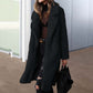 2023 Damen warme Pelzmantel, Weibliche Plüsch Teddy Mantel Outwear