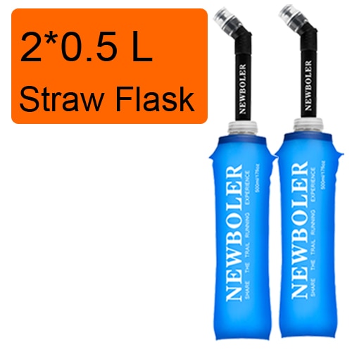 250 ml 500 ml Soft Flask, zusammenklappbare Wasserflasche, TPU-frei, zum Laufen, Trinkrucksack, Hüfttasche, Weste, SD09, SD10