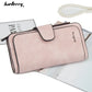 2023 Women Wallets Fashion Long PU Leather Top Quality Card Holder Classic Female Purse  Zipper  Wallet For Women