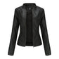 Damen Stehkragen Lederjacke, Motorradbekleidung
