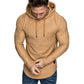 Neue Marke einfarbige langarm Mode Sweatshirt  für Männer